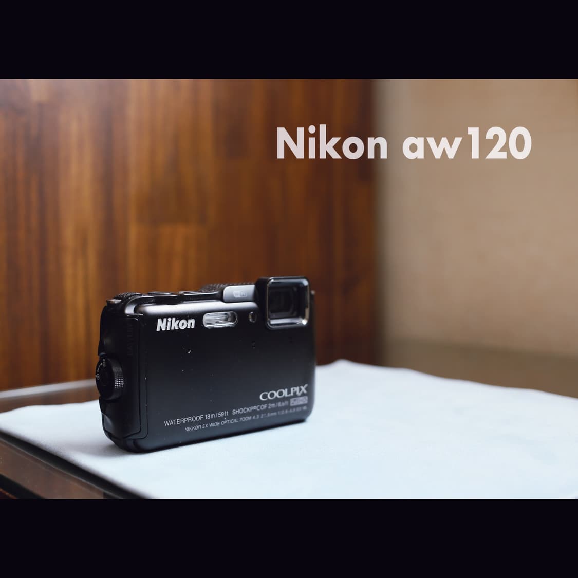 <레어><한글>니콘 쿨픽스 aw120 (aw100) 블랙 빈티지 디카 상품이미지9