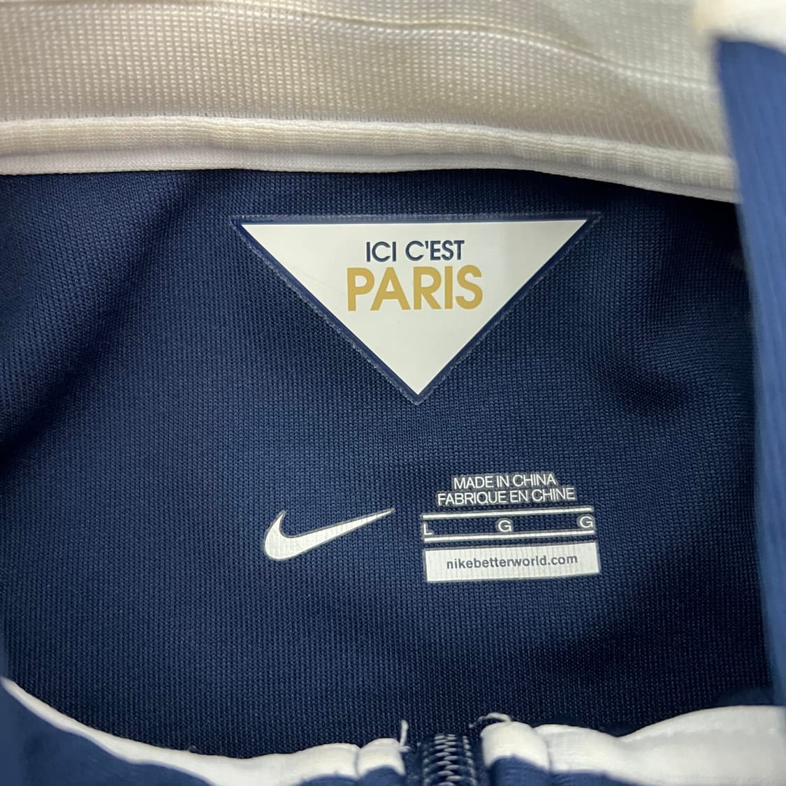 나이키 스우시 PSG 14-15 파리 생제르망 트랙탑 투웨이 져지자켓 상품이미지6