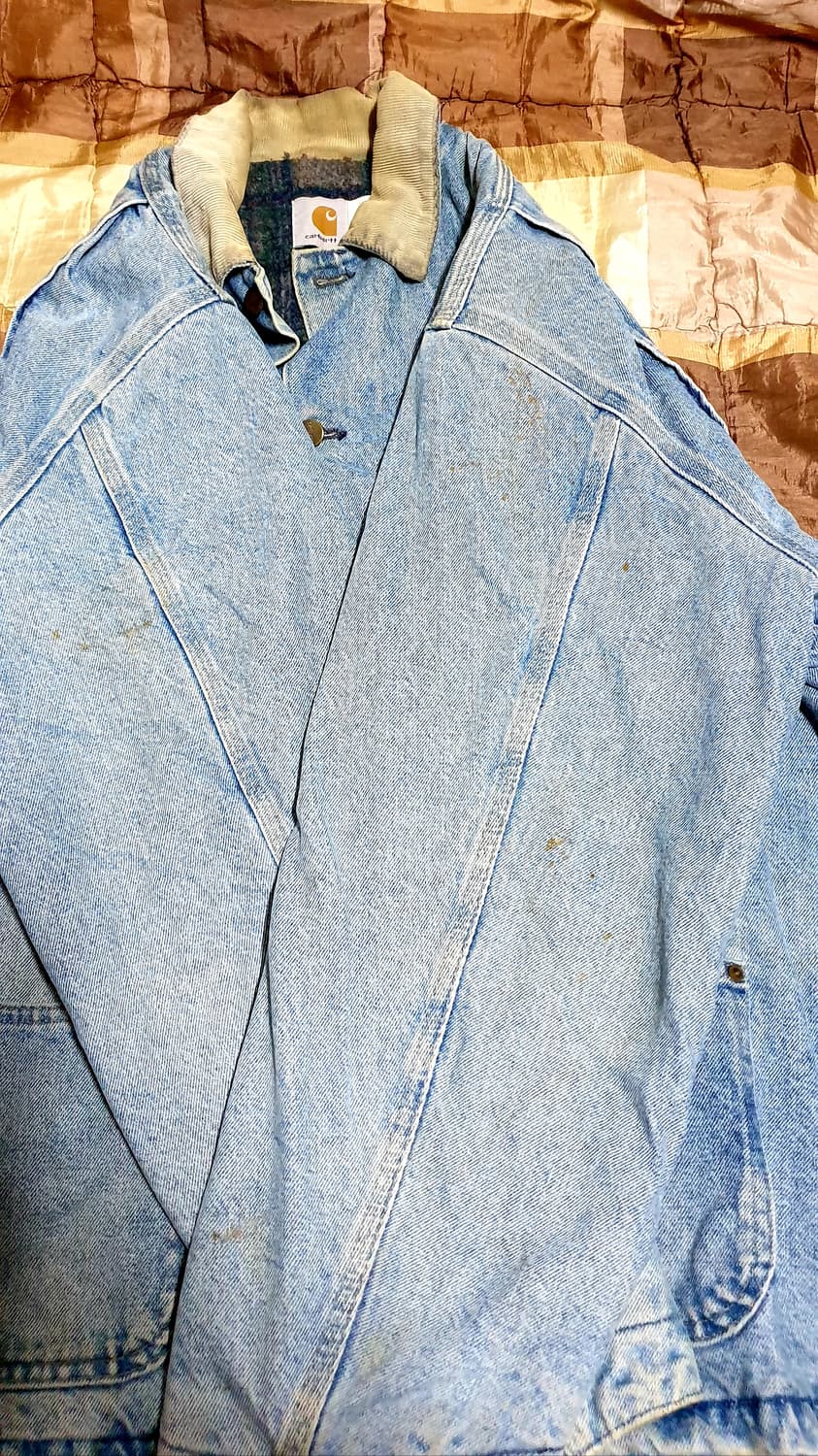 칼하트 연청 데님 초어 코트 US - XL 105 ~ 115 상품이미지7