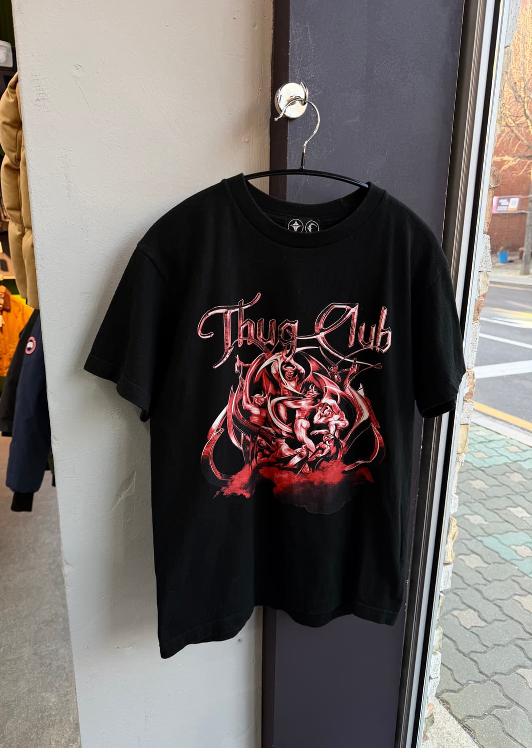 1/ 떠그클럽 사탄 프린팅 반팔 상품이미지2