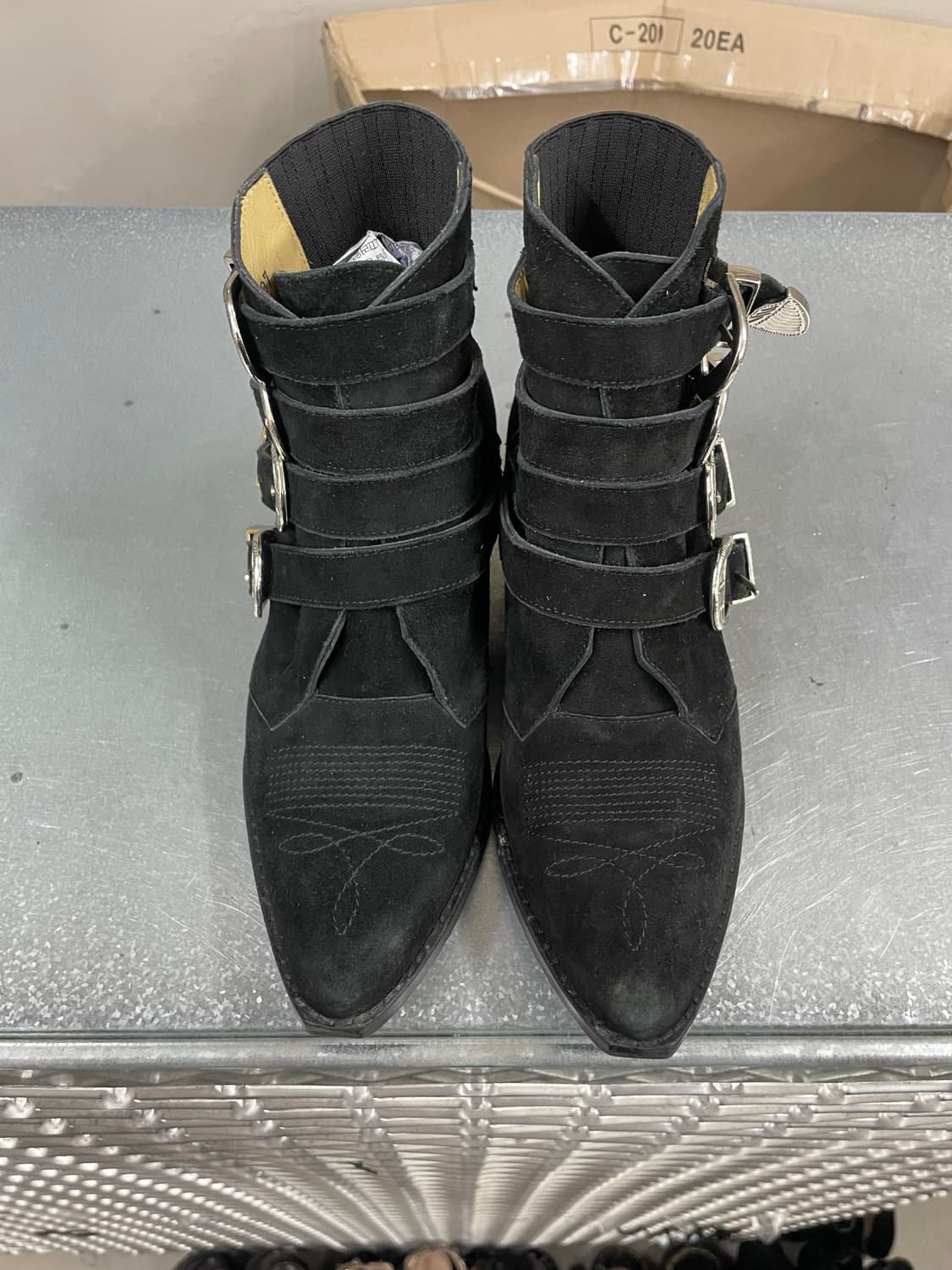 토가풀라 버클 앵글 부츠 37 상품이미지5