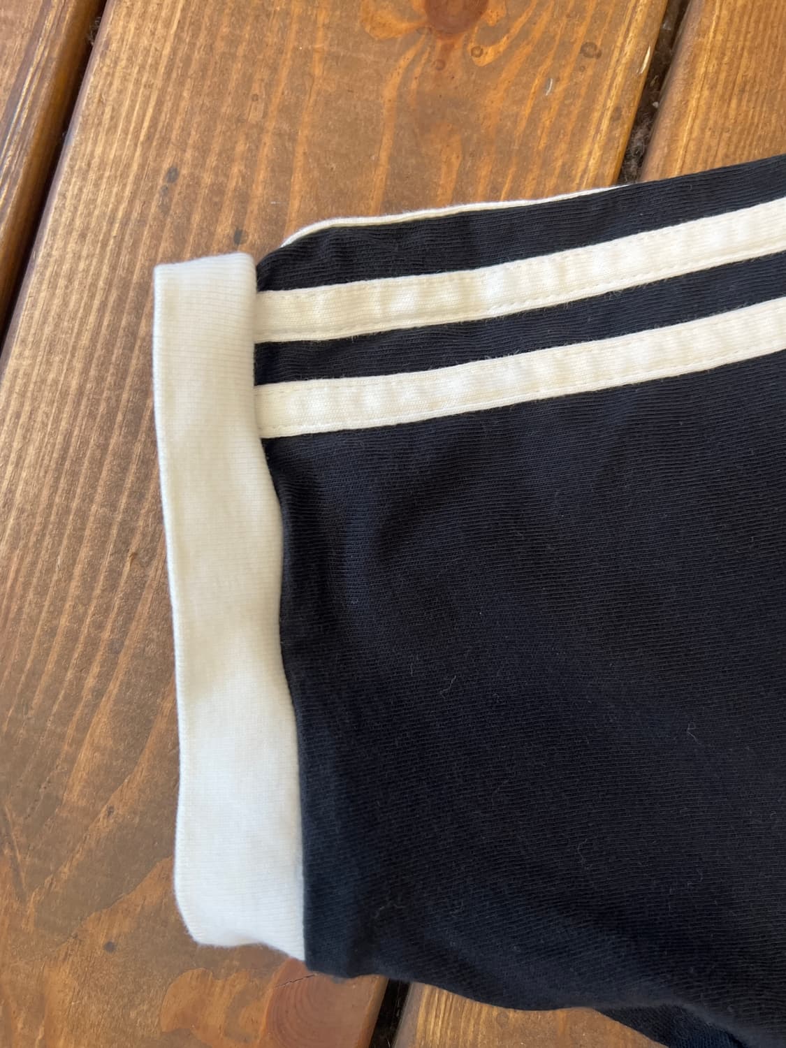 아디다스 블랙 화이트 링거티 상품이미지7