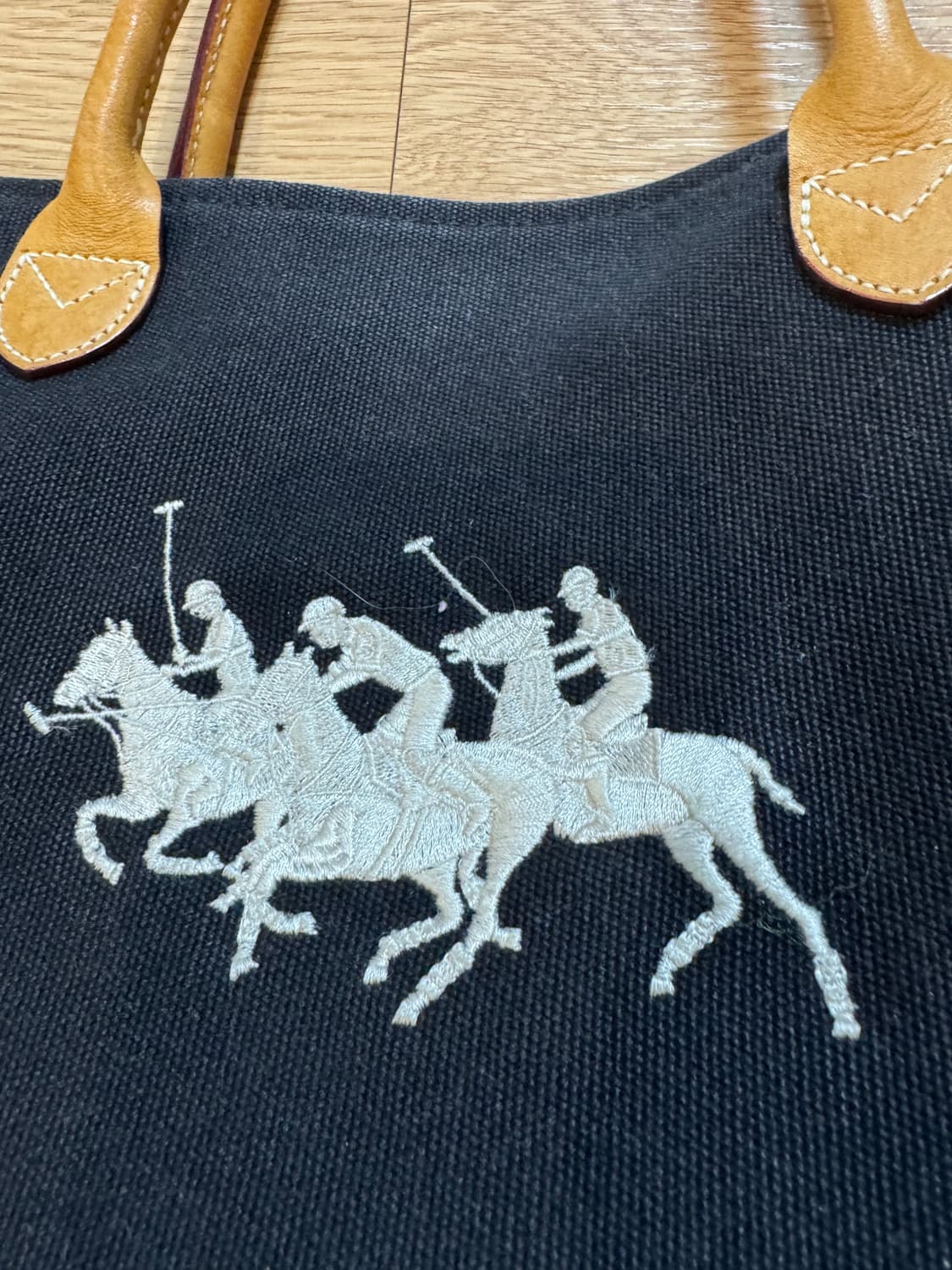 폴로 랄프로렌 캔버스 토트백 상품이미지3