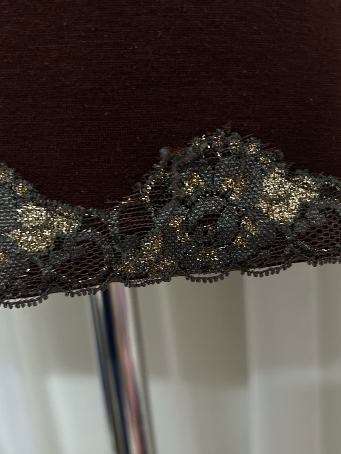 오리엔탈 페어리 브라운 플로럴 나시탑 상품이미지3