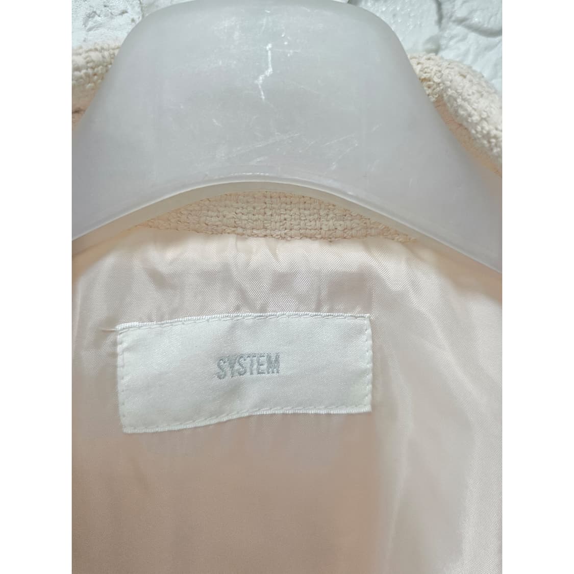 택포_ 한섬 시스템 트위드 자켓 S 상품이미지2