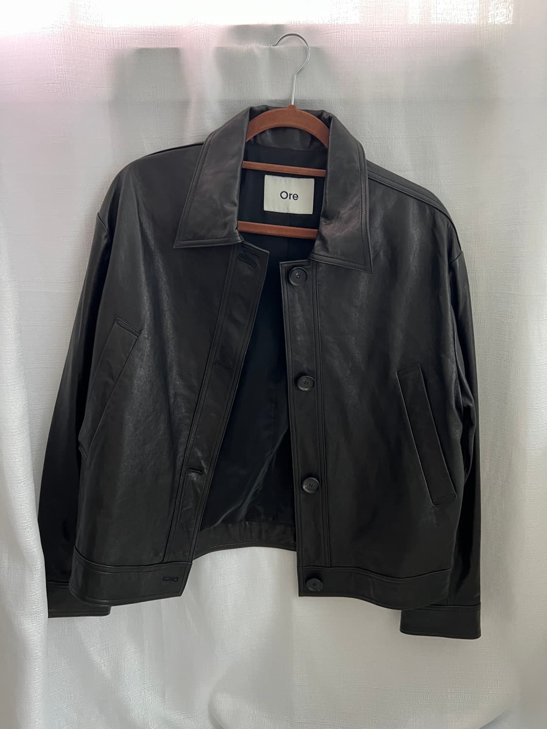 [미착용] Ore signature leather JK 오어 시그니처 레 상품이미지1