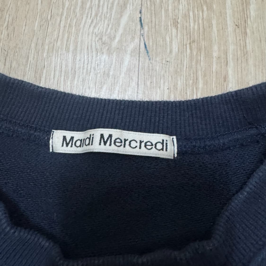 마르디메크르디 빅로고 맨투맨 FREE  상품이미지4