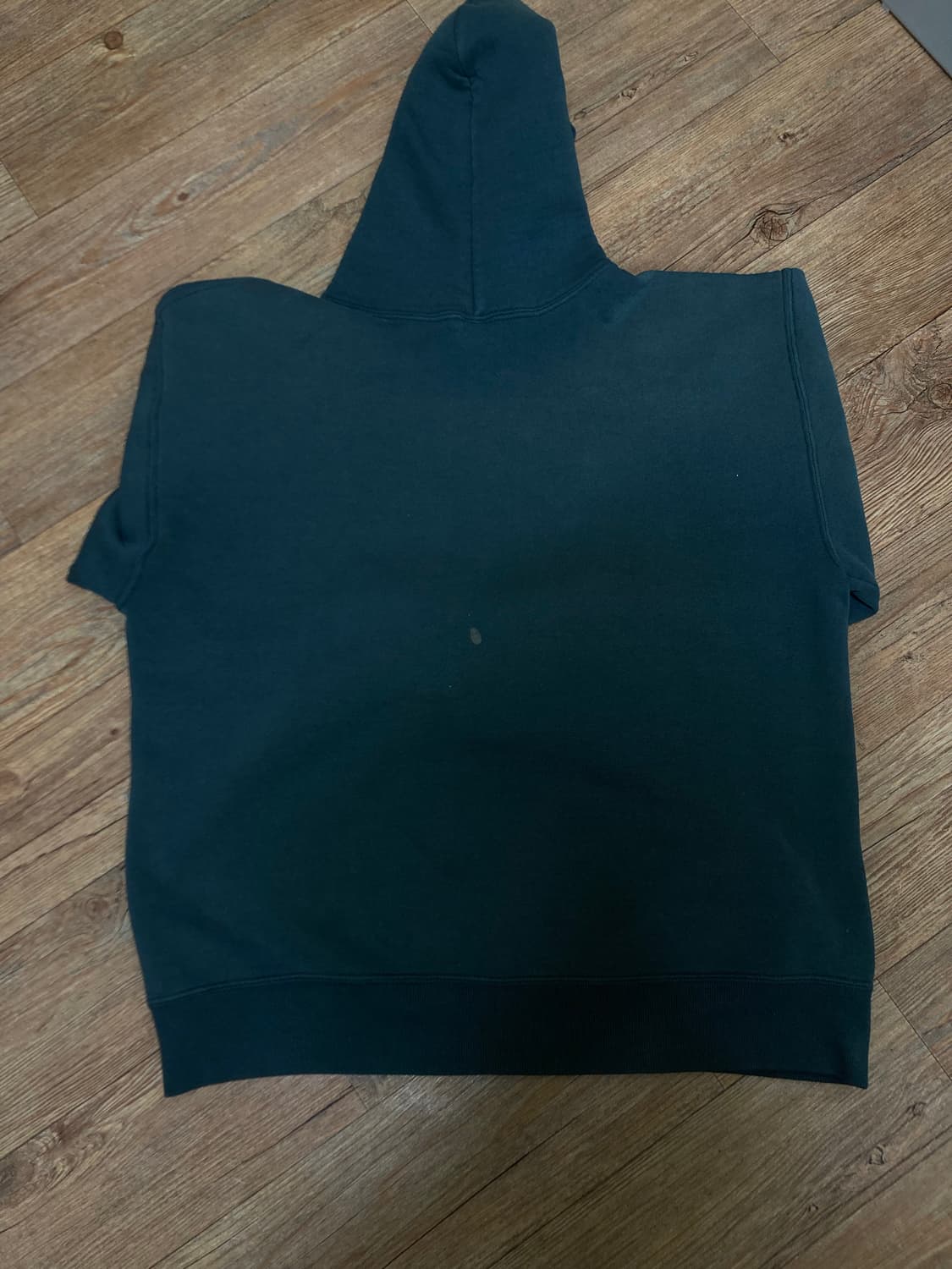 90s 러셀 후드 세이지그린 페인팅 상품이미지4