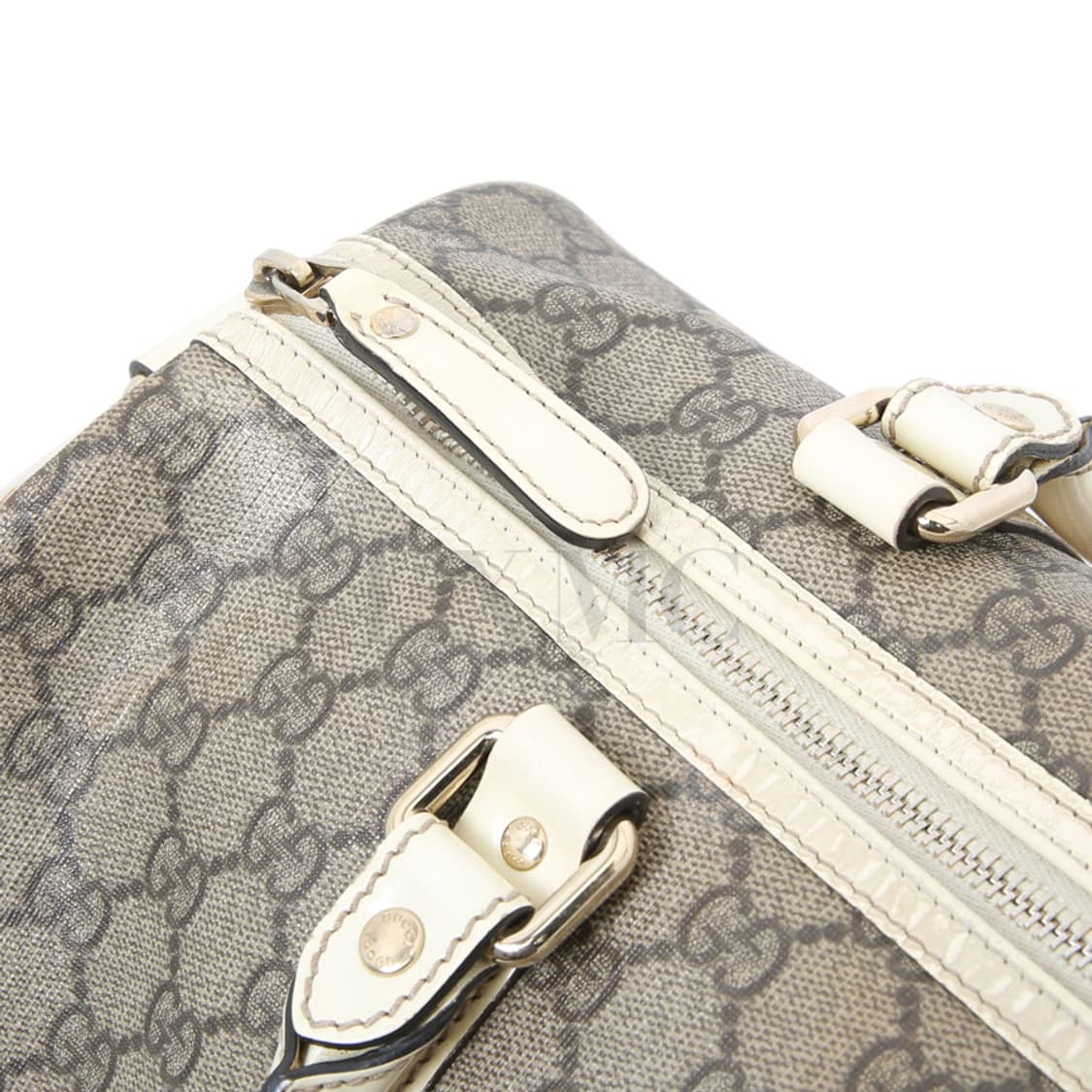 구찌 보스턴백 GG 화이트 PVC 토트 193603 상품이미지8