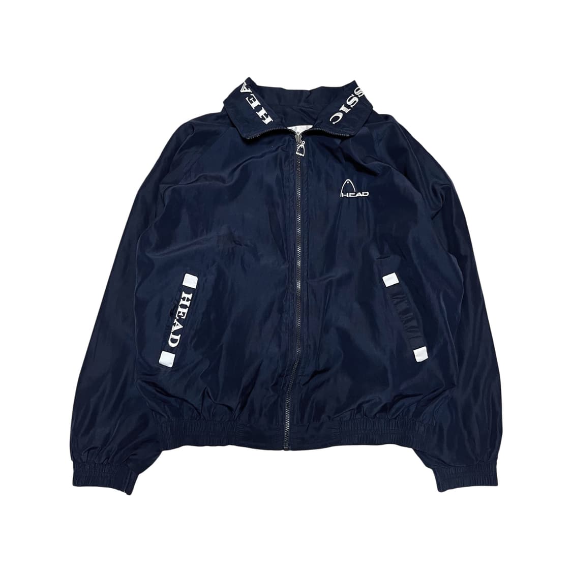 Head, Old School Logo Windbreaker_Navy 상품이미지1