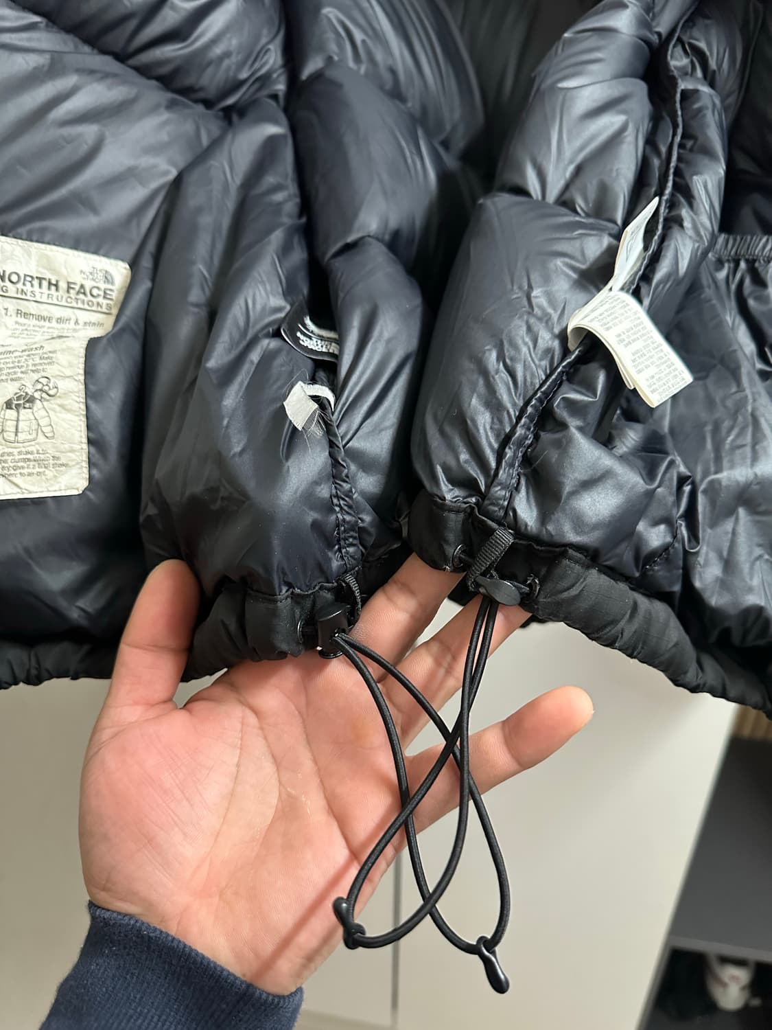 노스페이스 눕시 패딩 블랙 XL(105) 상품이미지6