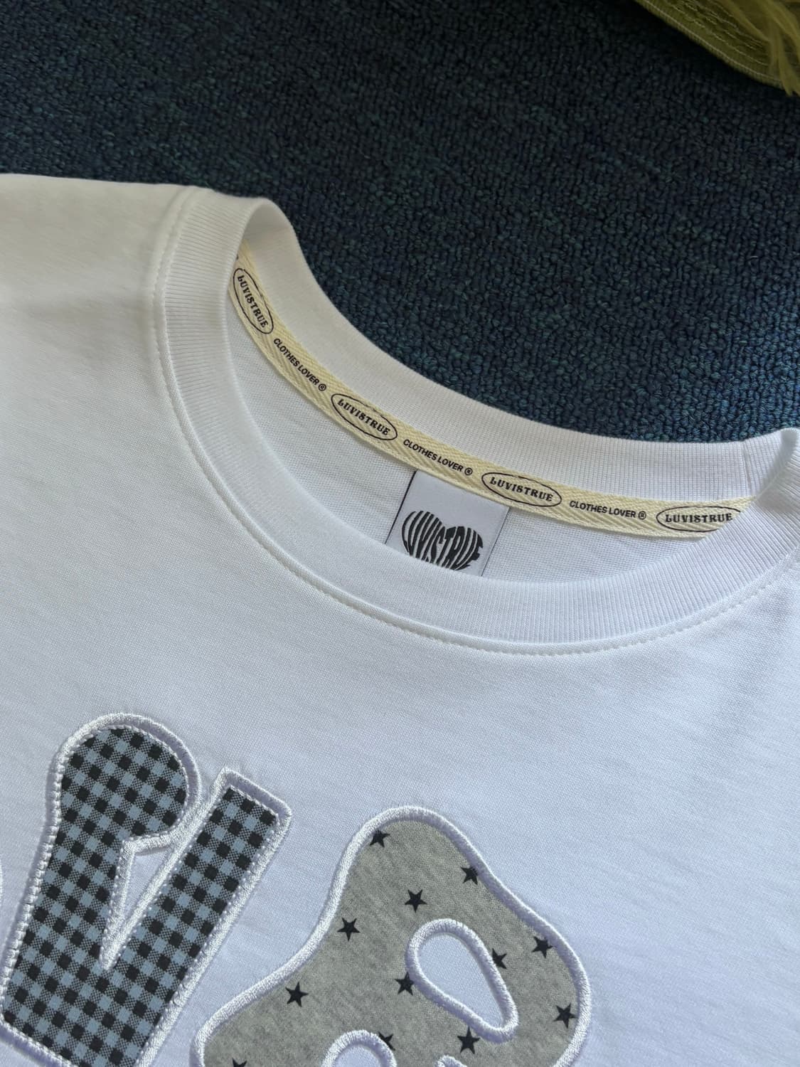 LVTR PATCH TEE WHITE 상품이미지3