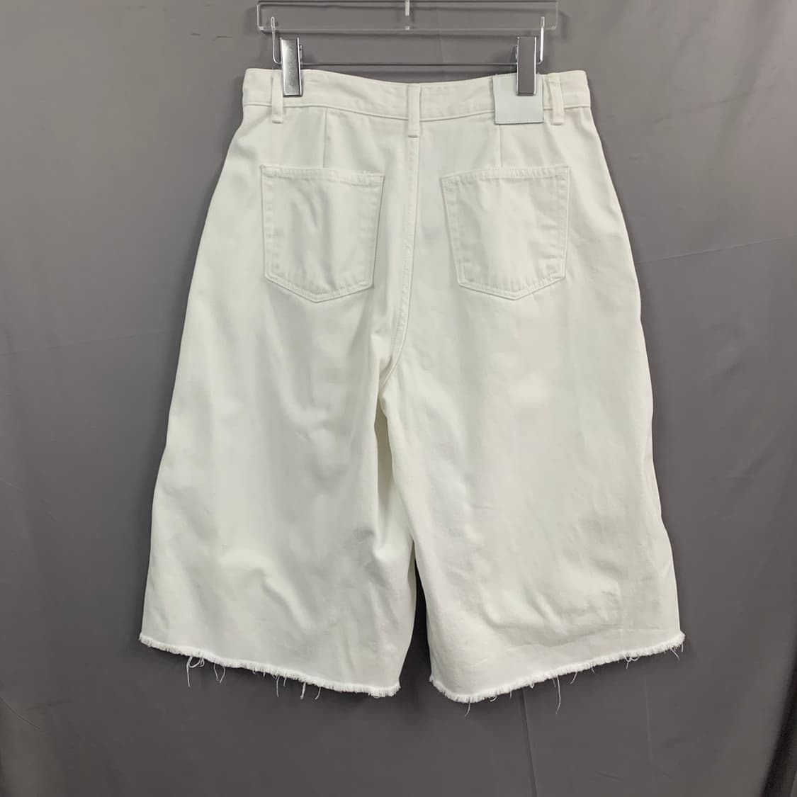 L ORR 오르 컷오프 와이드 버뮤다 데님 쇼츠 청반바지 상품이미지2