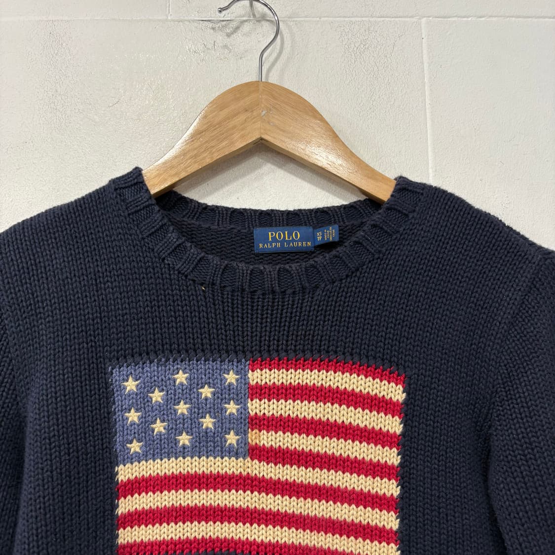 폴로 랄프로렌 성조기 니트 상품이미지2
