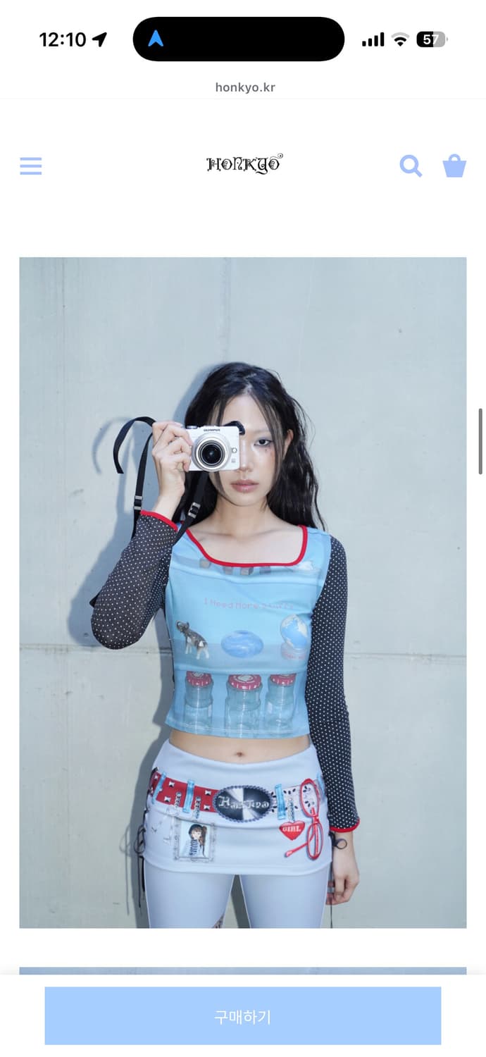 honkyo 프린트티  상품이미지2