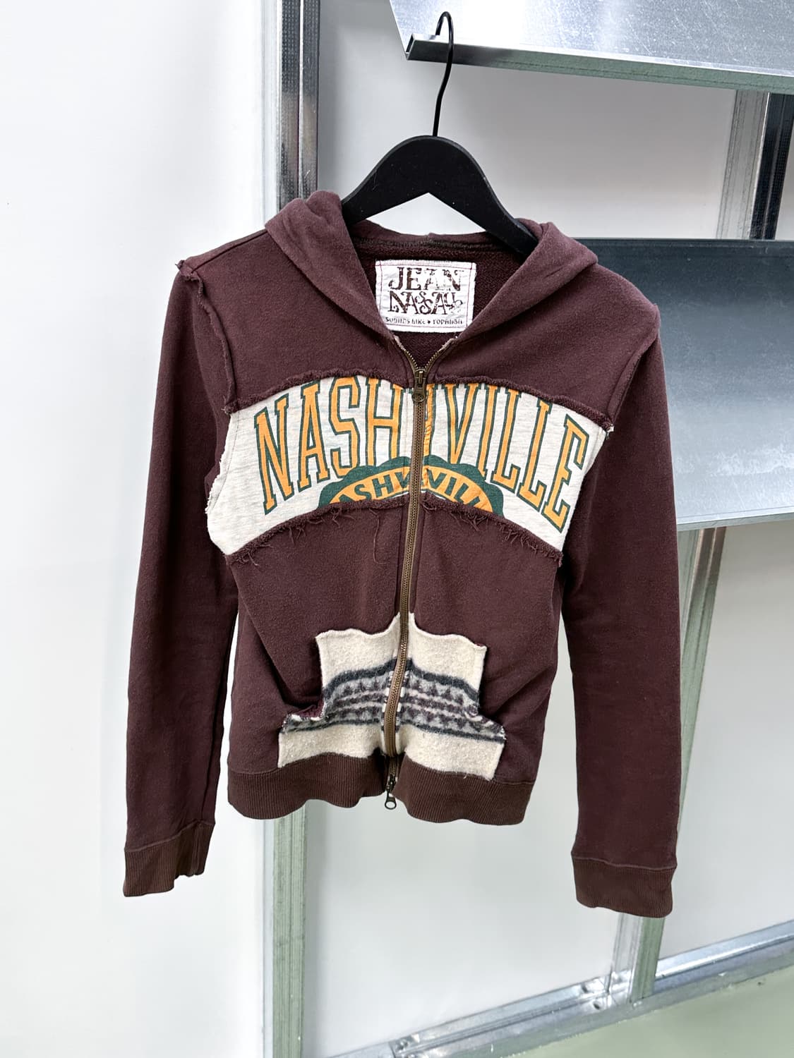 brown remake zip hoody 상품이미지1