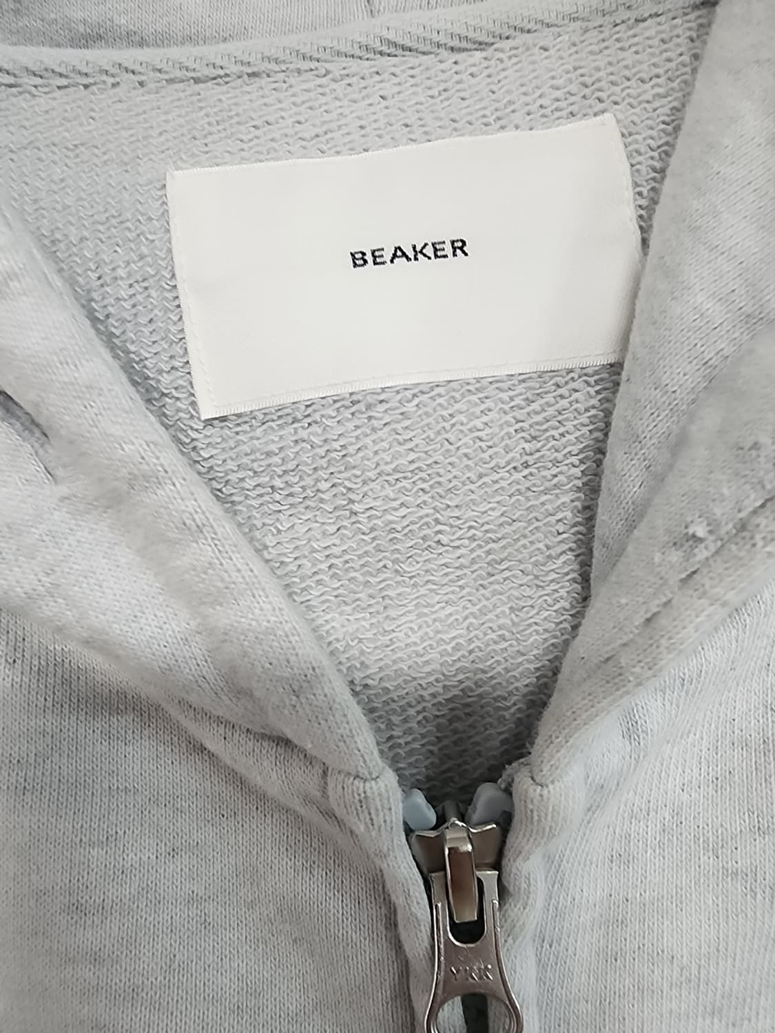 비이커 오버핏 후드집업 3사이즈 상품이미지2