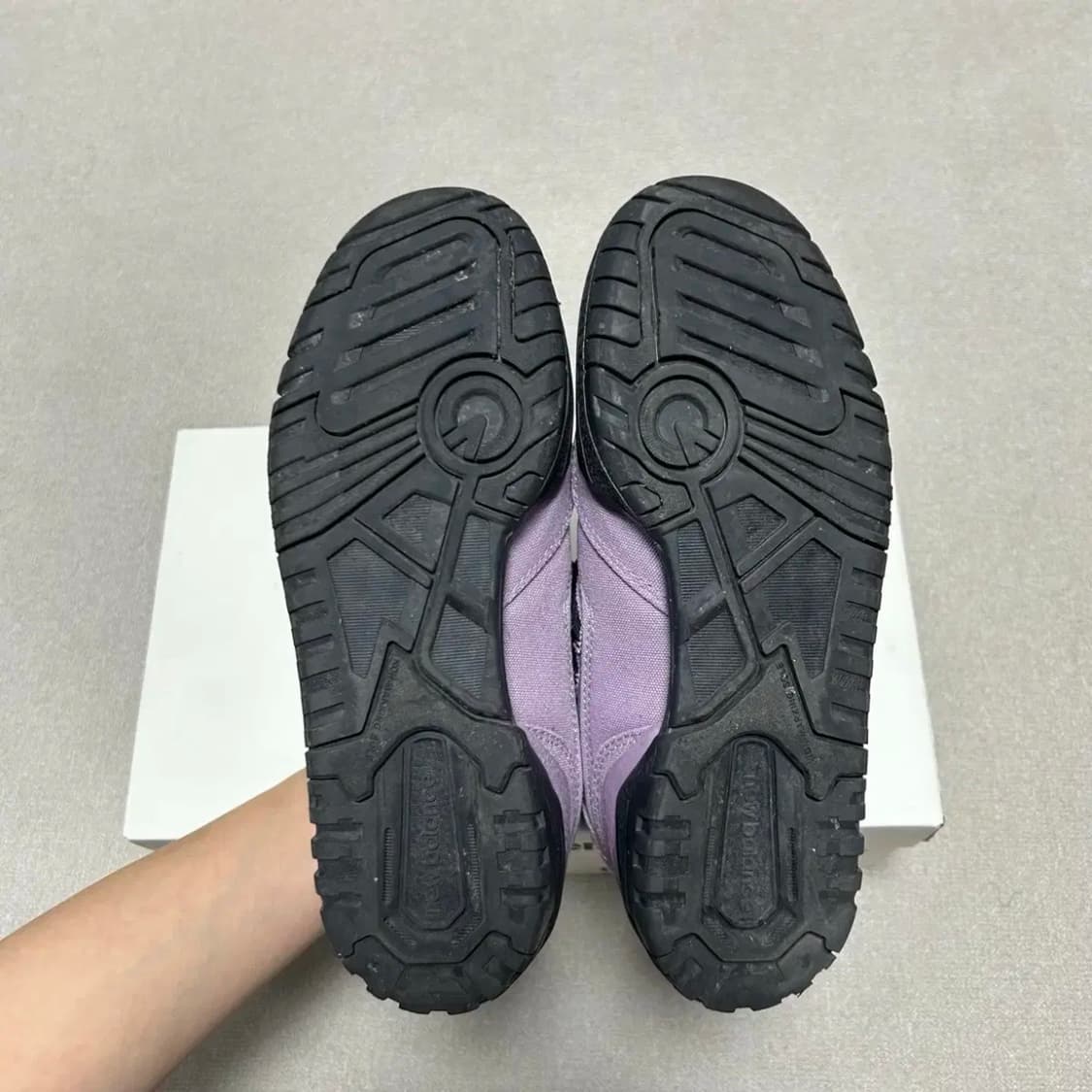 뉴발란스X디스이즈네버댓 550 라벤더 230 상품이미지6