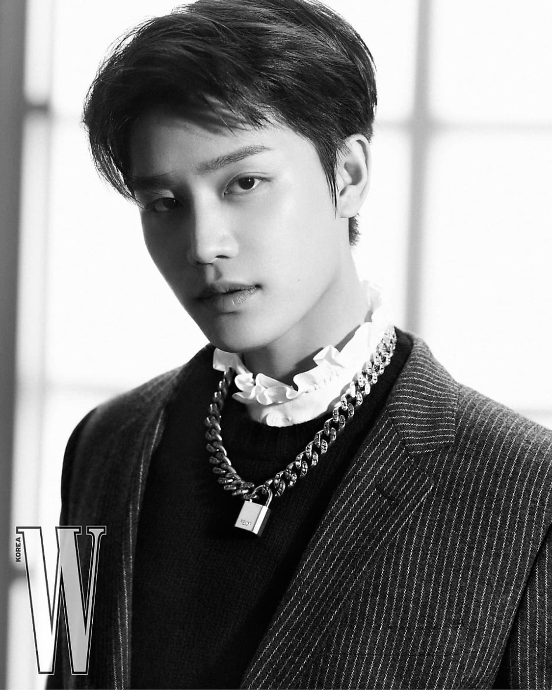 [NCT 착용] 셀린느 21AW 러플 포플린 셔츠 상품이미지2