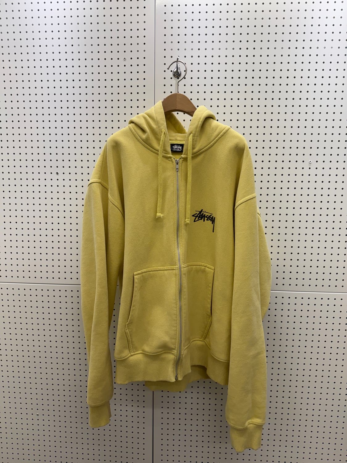 스투시 파이어 로고 풀집업 후드집업 U470 상품이미지2