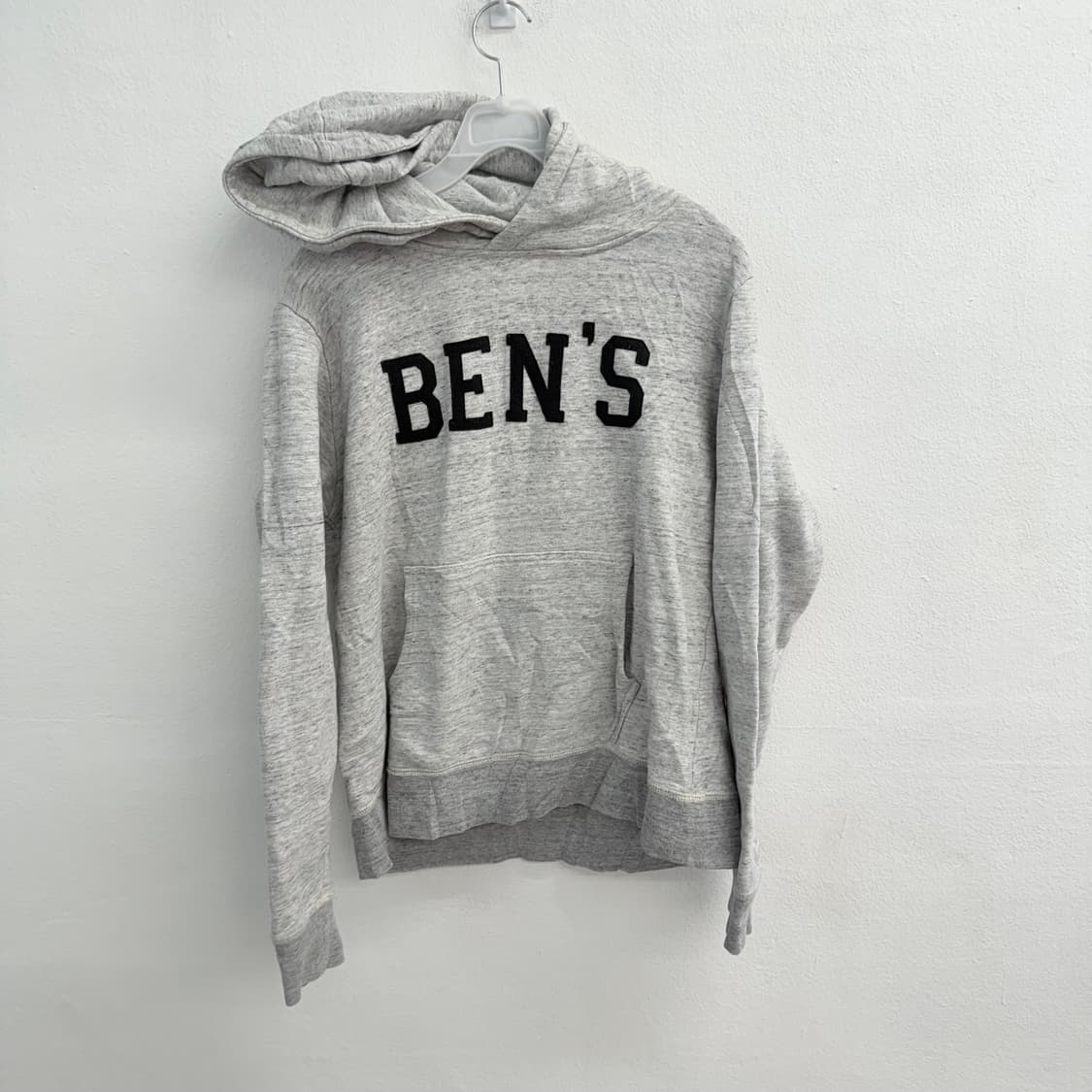벤데이비스 ben's 로고 기모 후드티 (M) 상품이미지1