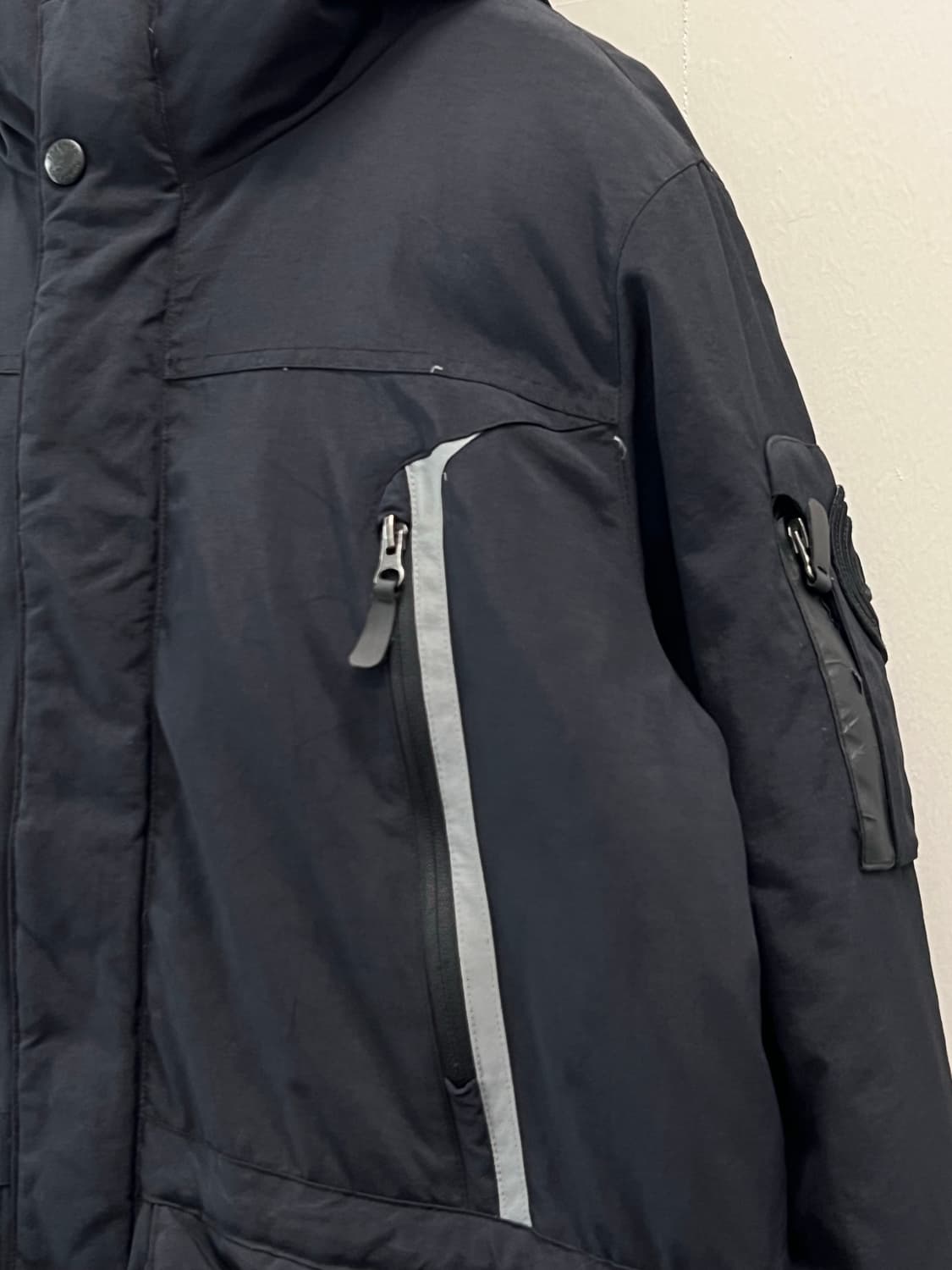 프로스펙스 덕다운 야상 패딩 점퍼 상품이미지3