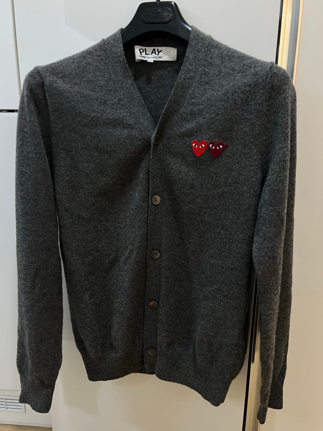 꼼데가르송 더블패치가디건 M 상품이미지1