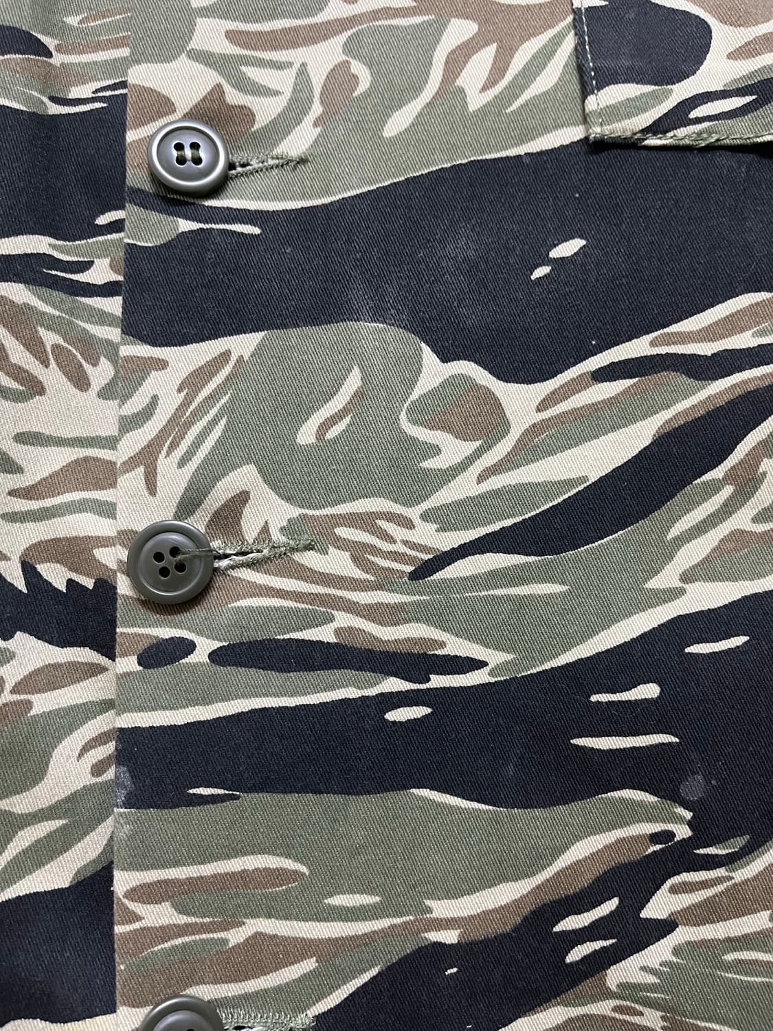 타이거 스트라이프 셔츠 US-M 상품이미지3