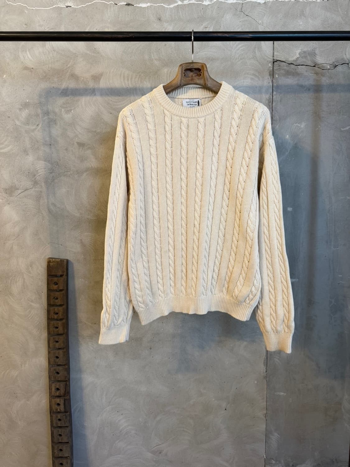 베네통 케이블 니트 105 상품이미지1