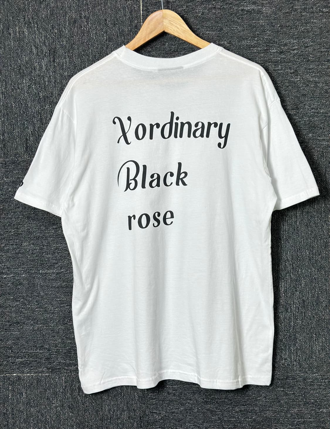 X:ORDINARY Black rose 티셔츠 50 상품이미지1