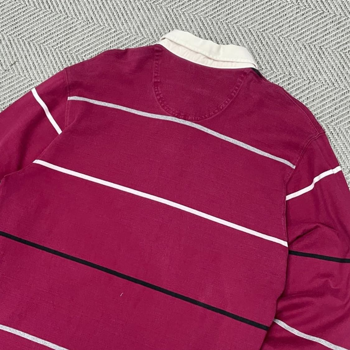 아이조드 자수 로고 럭비티 v0446 상품이미지5