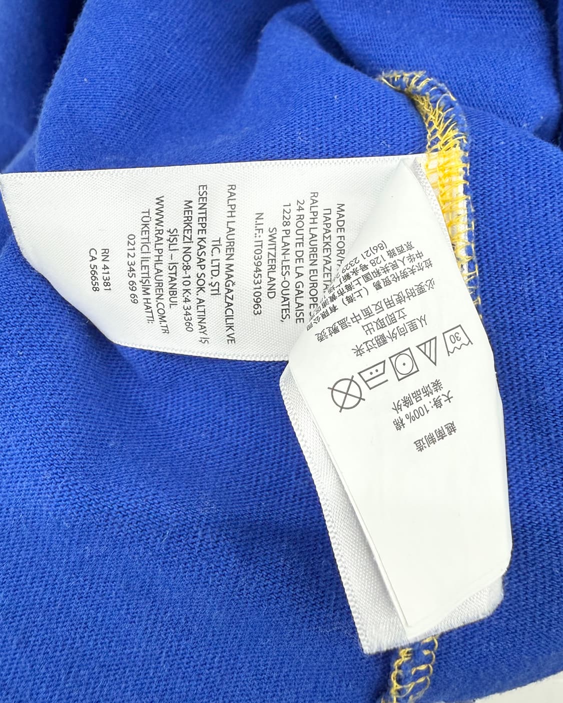  폴로랄프로렌 빅포니 쉴드패치 럭비 스웻 티셔츠 상품이미지6