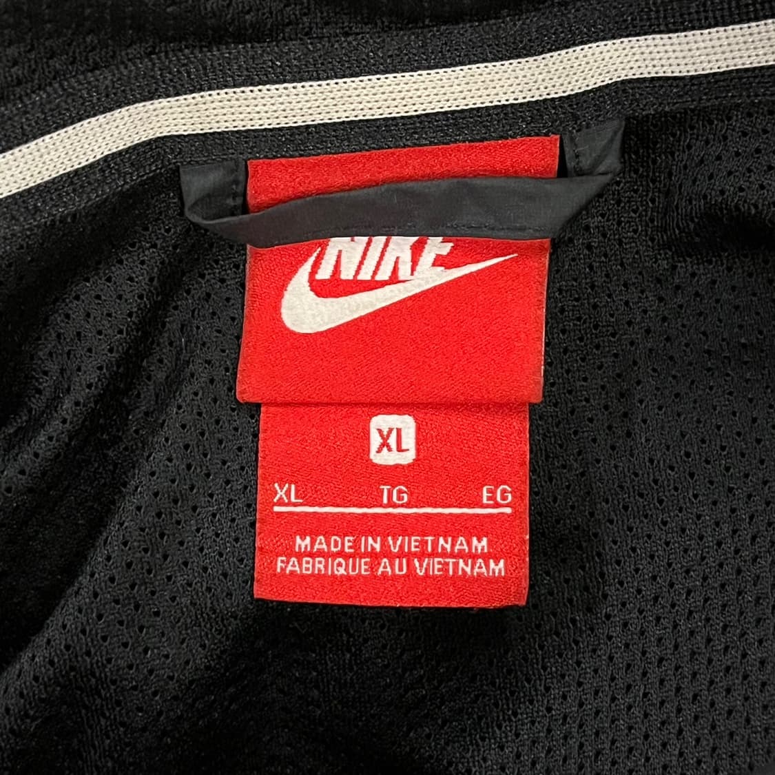 [정품/XL] 나이키 블랙 후드 바람막이 자켓 b14 상품이미지5