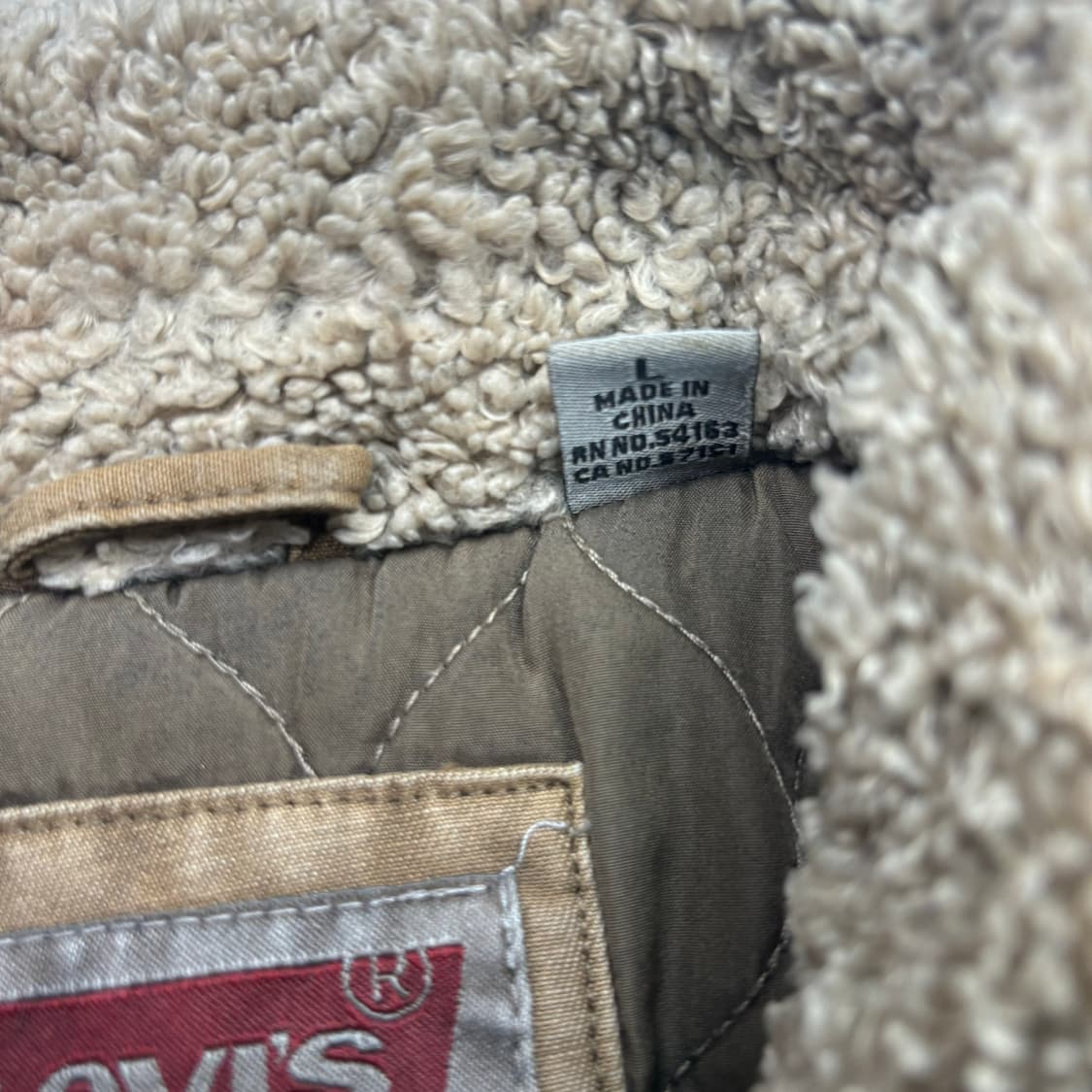 리바이스 데저트 쉐르파 자켓 L 상품이미지7