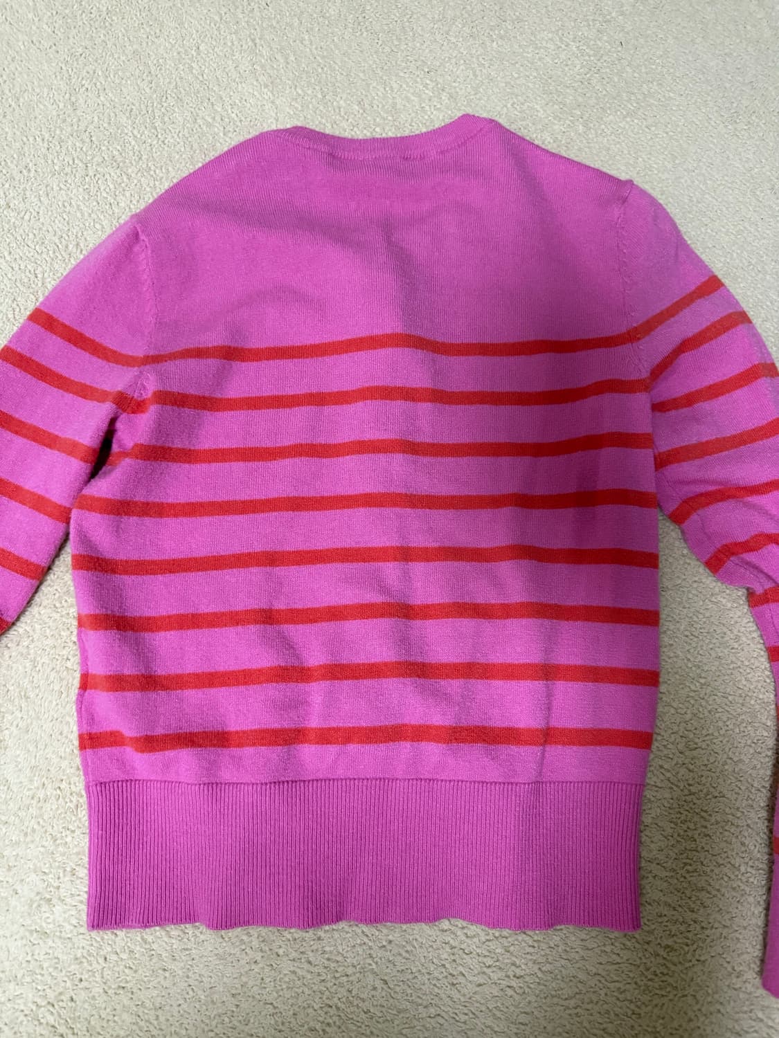 핑크 스트라이프 가디건 상품이미지2