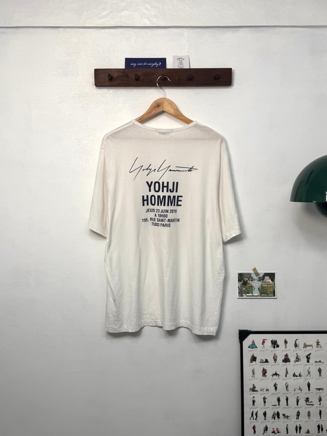 Yoji Yamamoto T-shirt/T117 상품이미지1