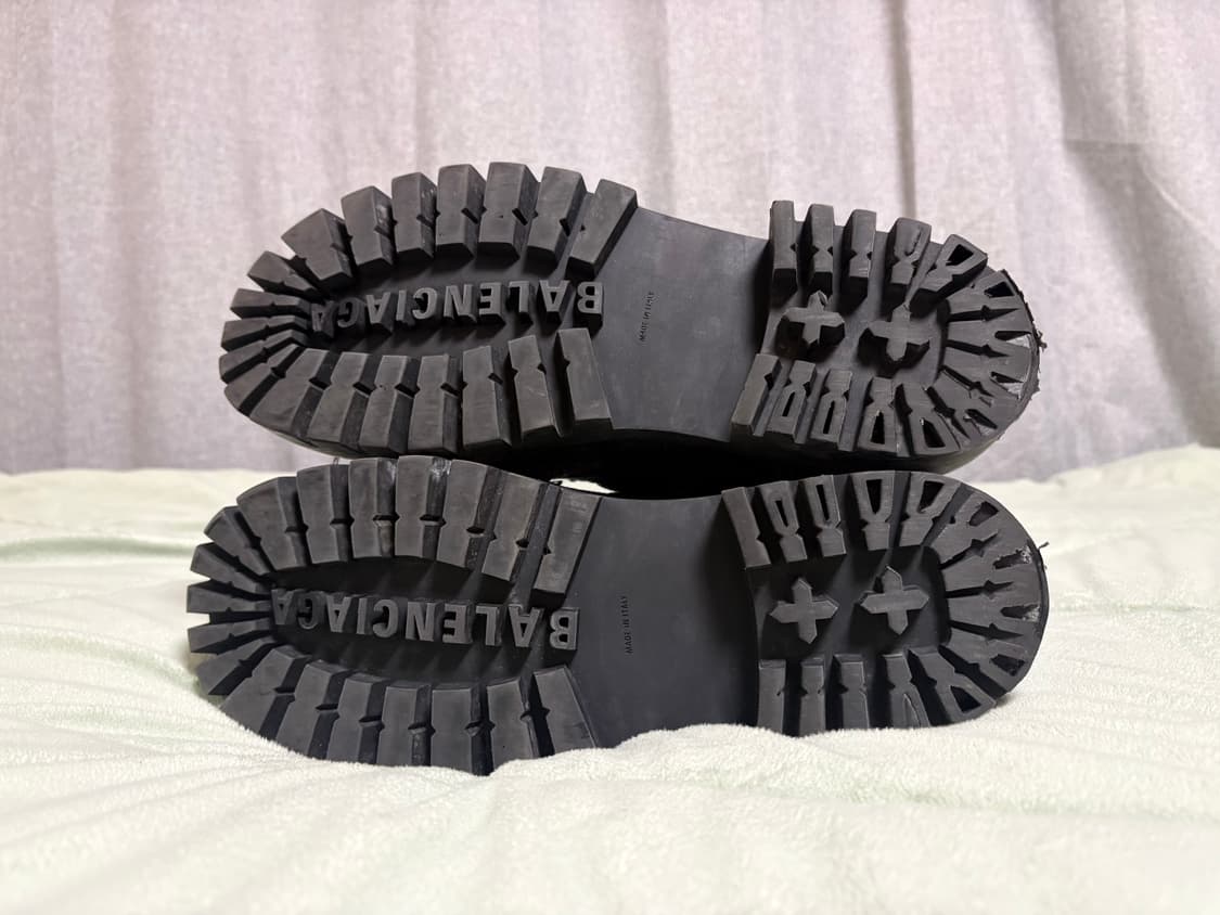 발렌시아가 스트라이크 부츠 풀박 45 블랙 상품이미지7