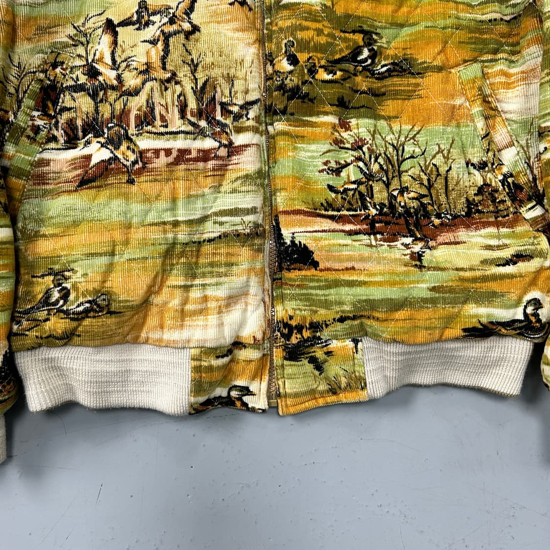 90s SUDBURY 리버시블 퀄팅 봄버자켓  상품이미지4