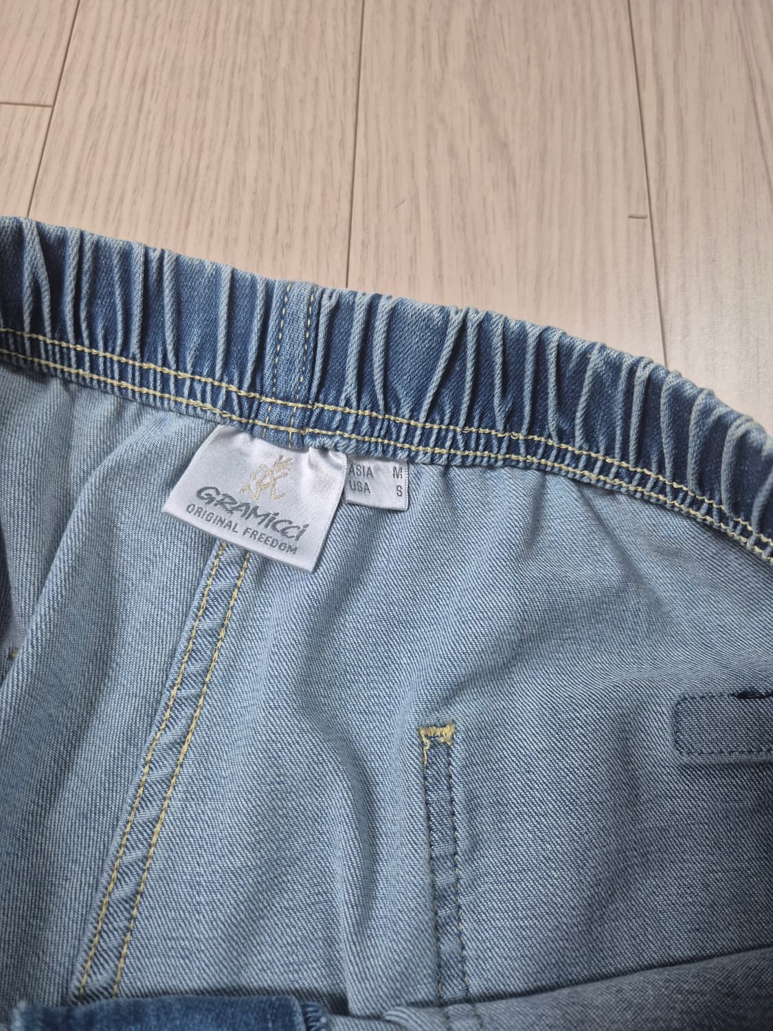 그라미치 릿지 데님 연청 상품이미지4