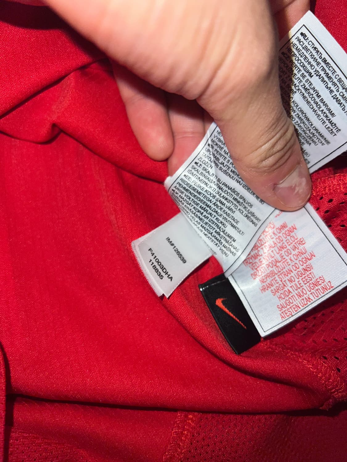 04/06 맨체스터 유나이티드 긴팔 홈 박지성 데뷔시즌 유니폼 상품이미지6