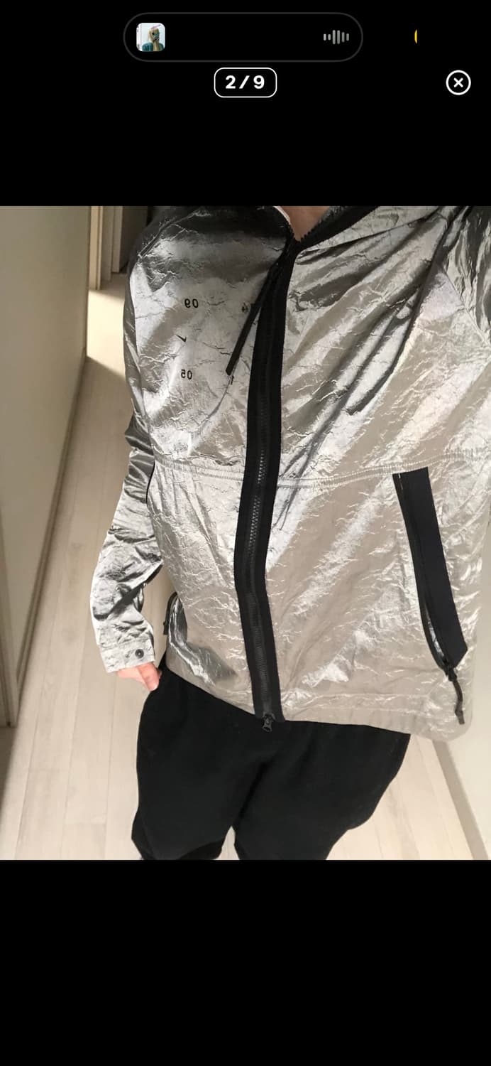 나이키 태크팩 리플렉터 실버 바람막이 상품이미지2