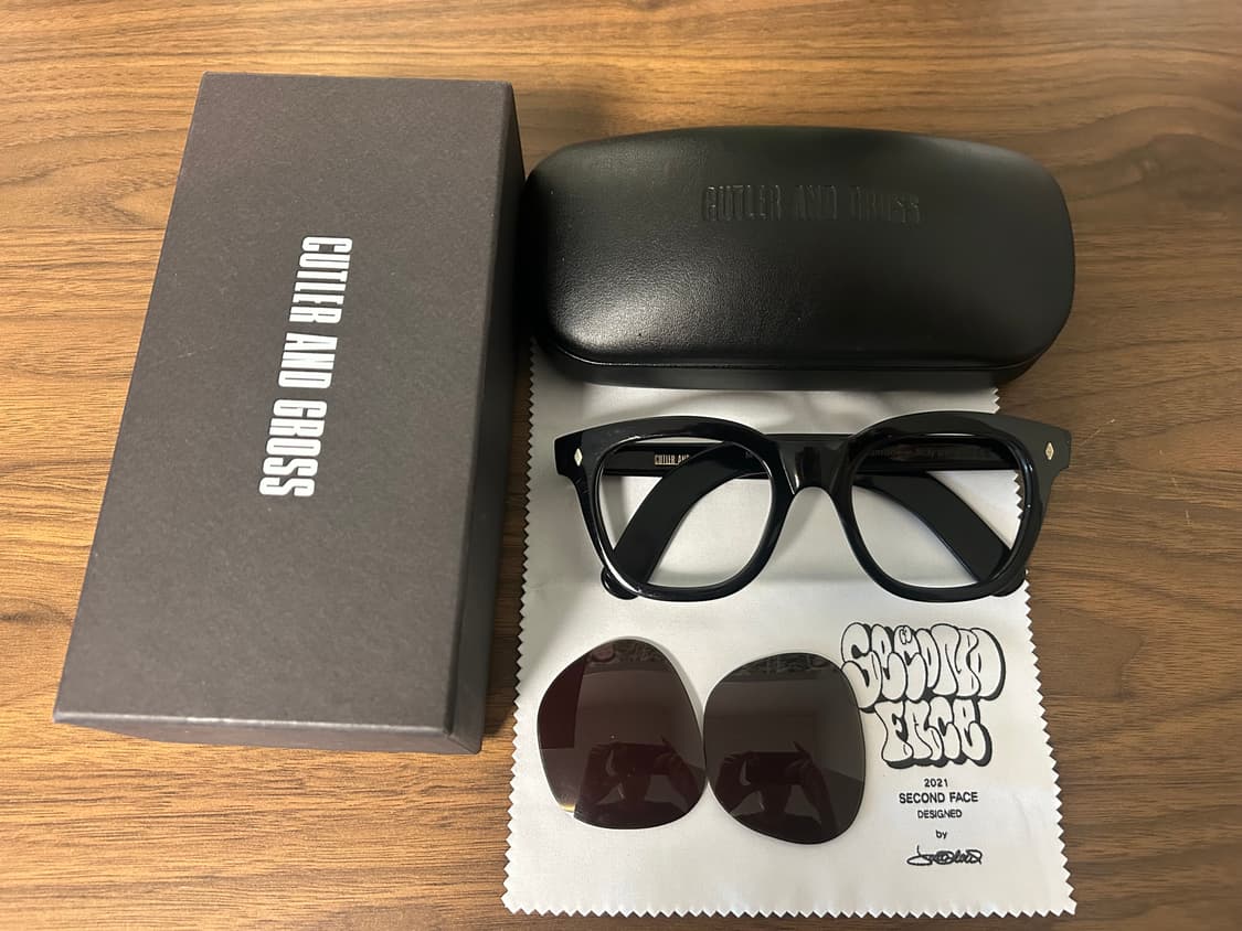 커틀러앤그로스 1232 안경 팝니다 상품이미지1