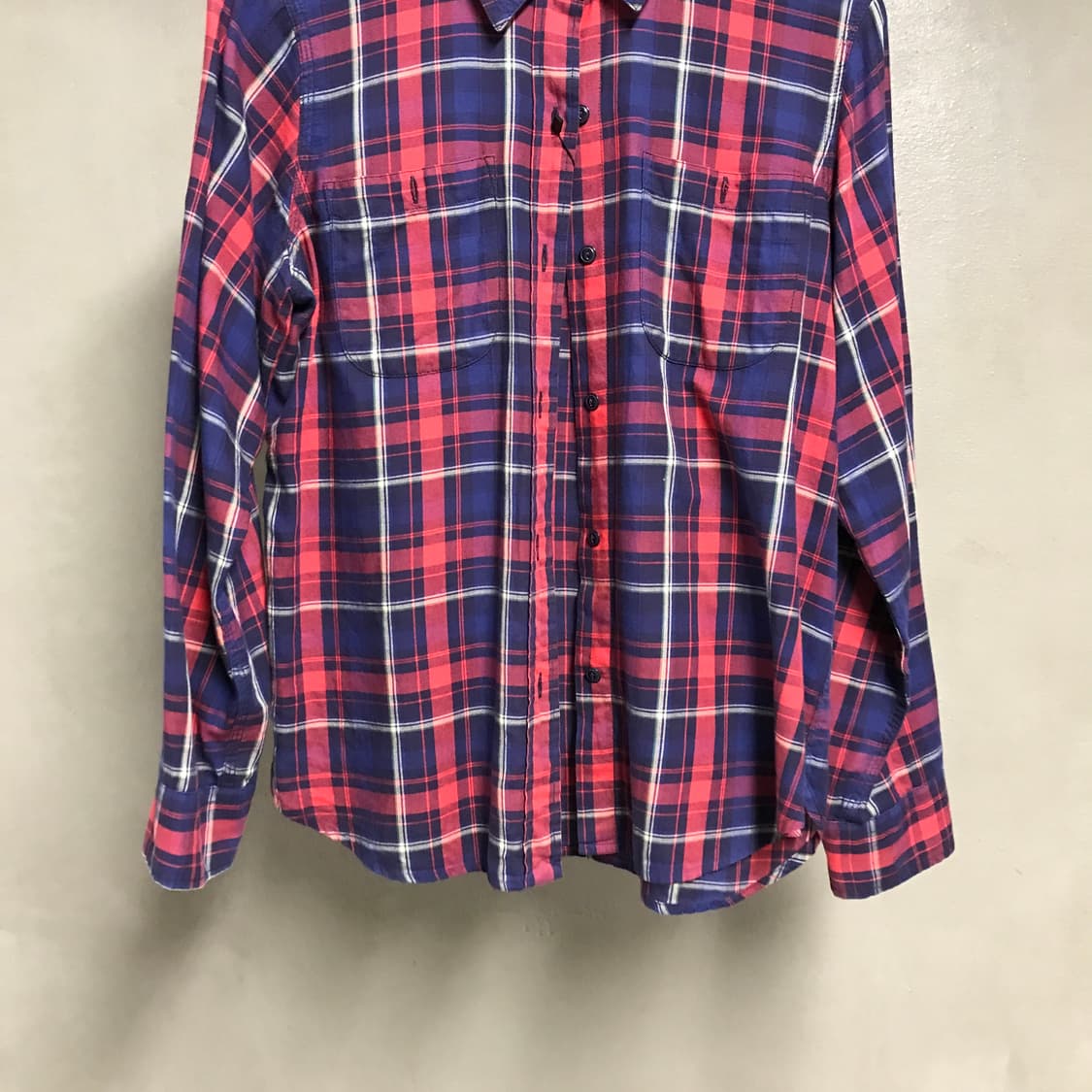 랄프로렌 체크 셔츠 M(W) 상품이미지3