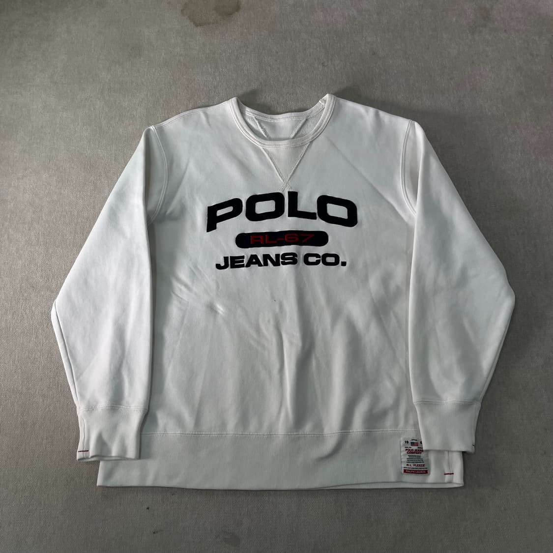 105 폴로랄프로렌 진스 빅로고 맨투맨 상품이미지1