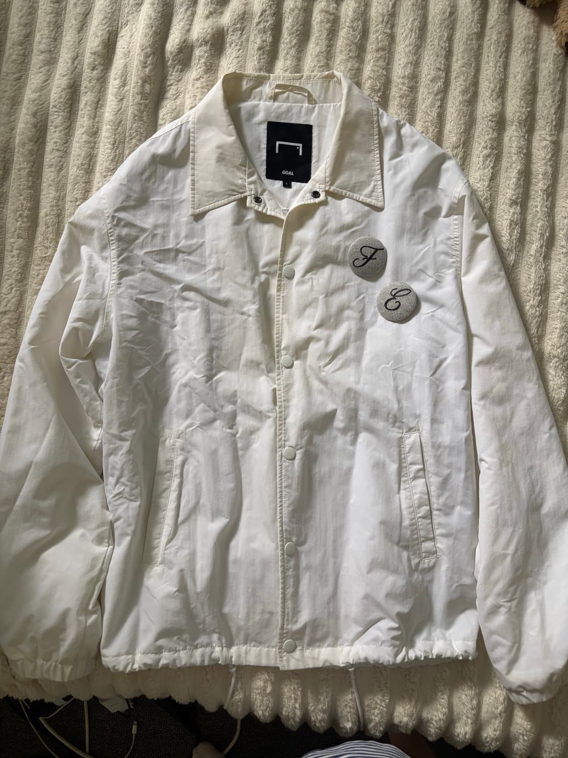 vintage white coach jacket 상품이미지2