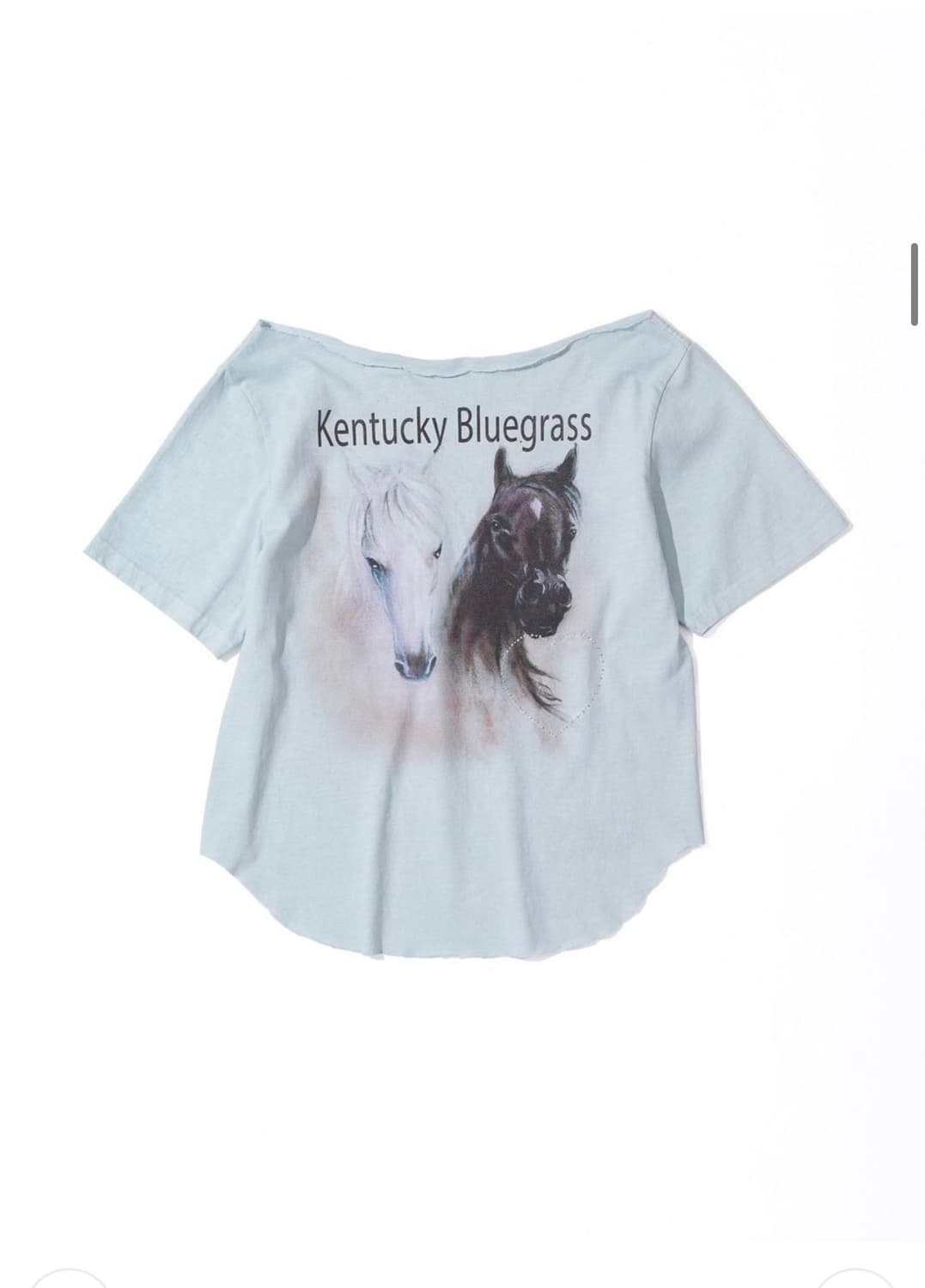 Sheriff Cut Out Tee Misty Blue 상품이미지1