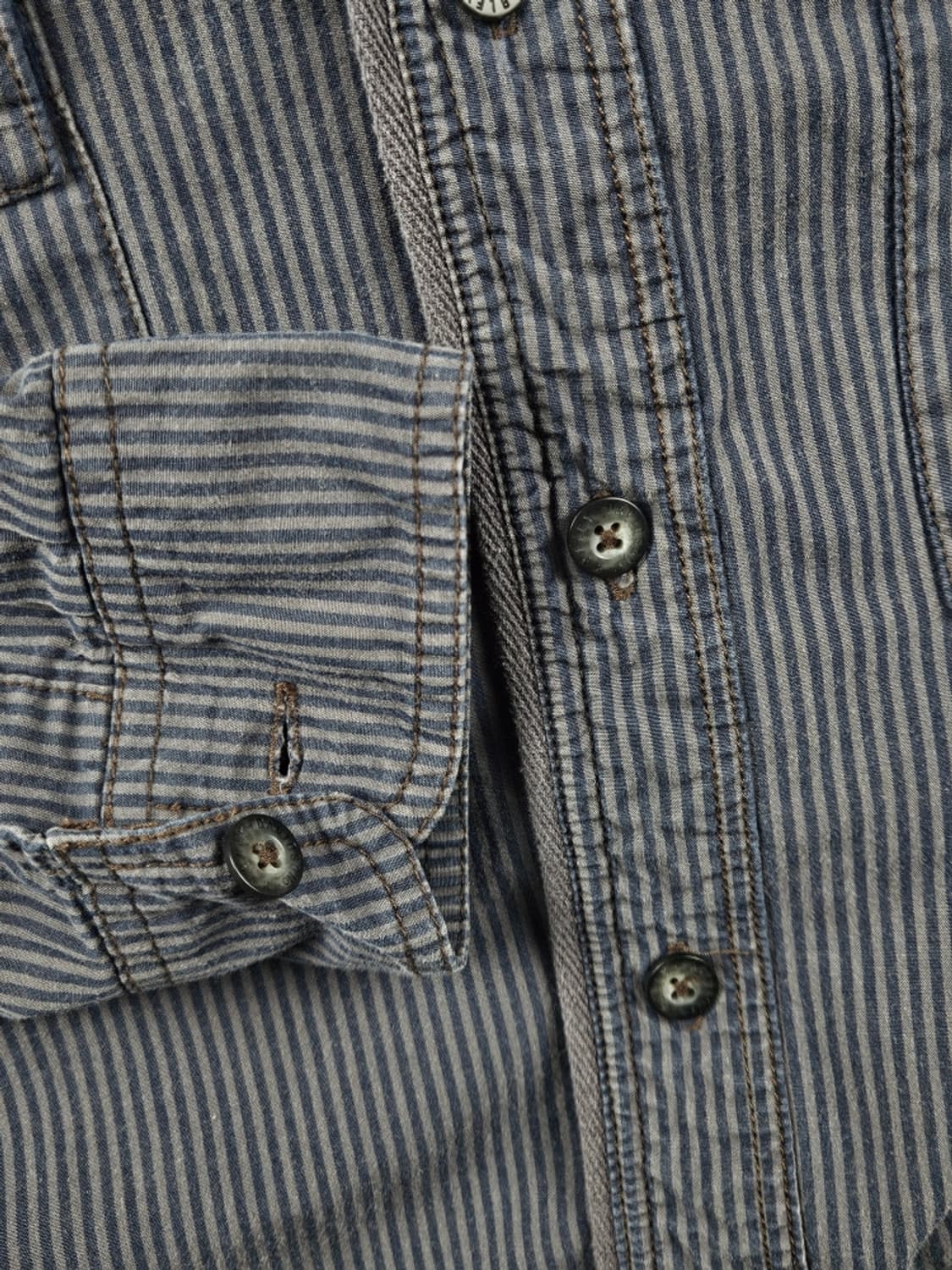 할리데이비슨 스트라이프 포켓 바이커 셔츠 ( M ) / 10721 상품이미지6