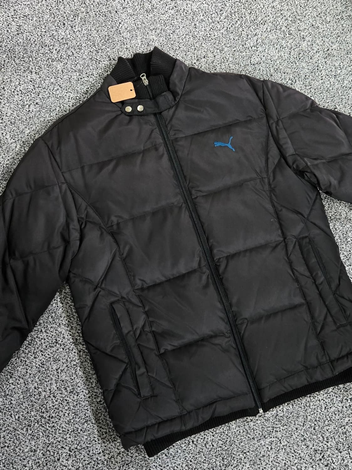 푸마(PUMA) 블랙 패딩 점퍼M 상품이미지2