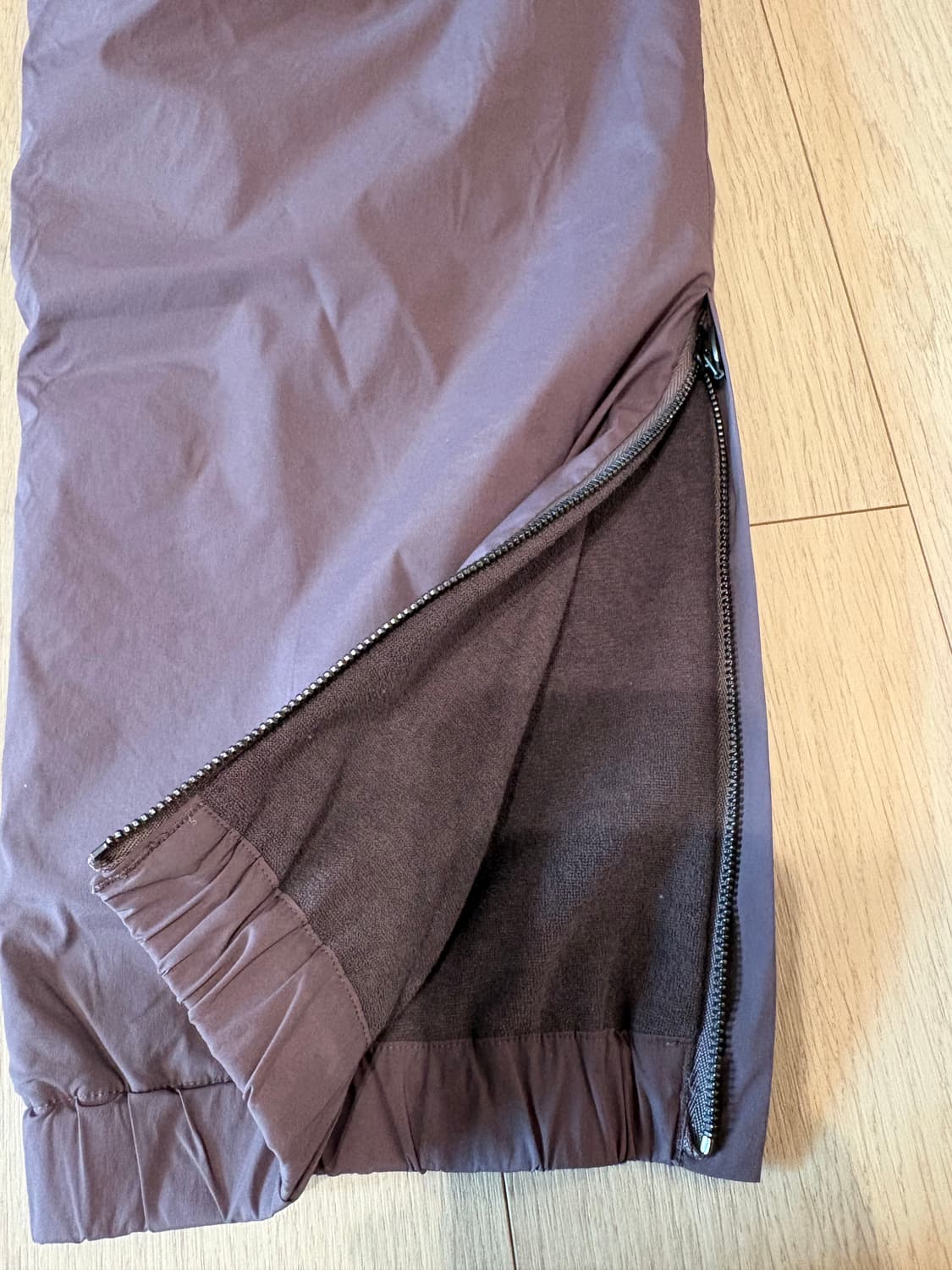 Auralee 브라운 팬츠 3 상품이미지5