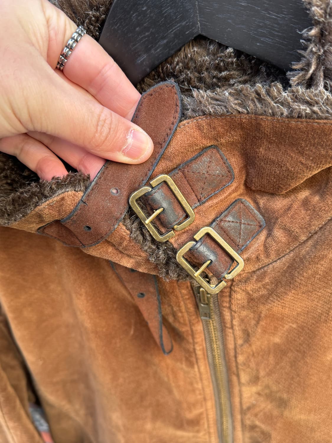 Carter's 보아 퍼 코듀로이 바이커 자켓  상품이미지4